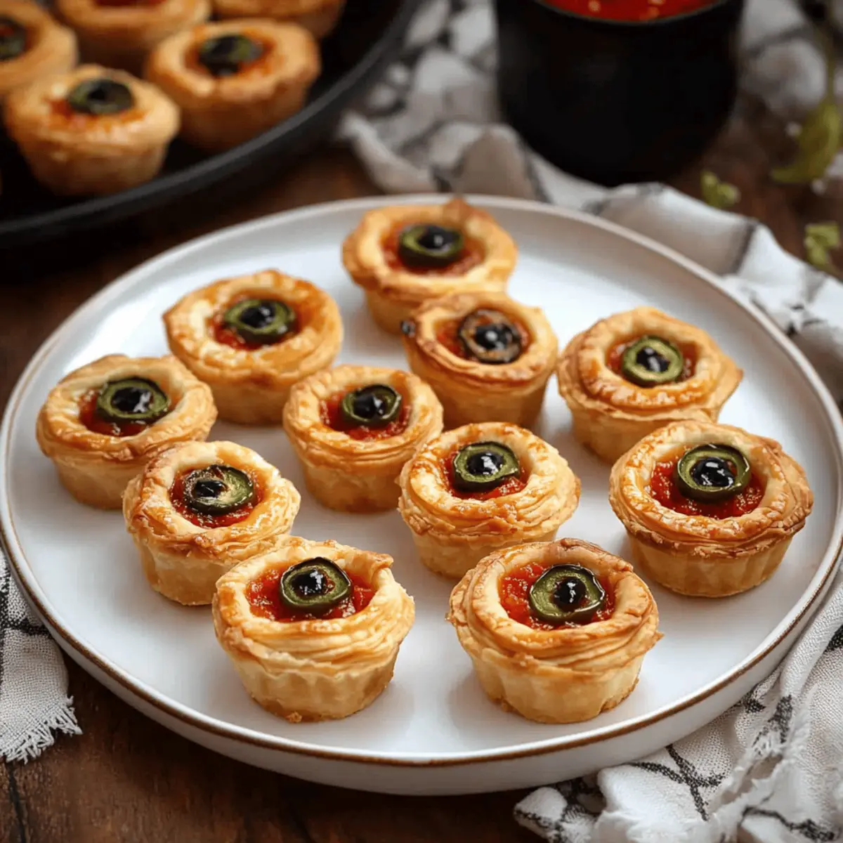 Jalapeño Eyeball Tarts