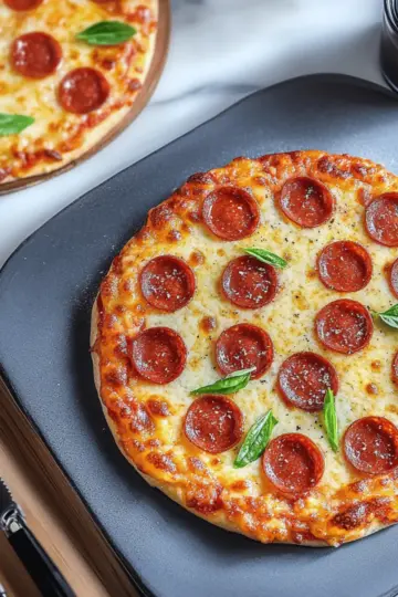 Jack-O-Lantern Halloween Pizza