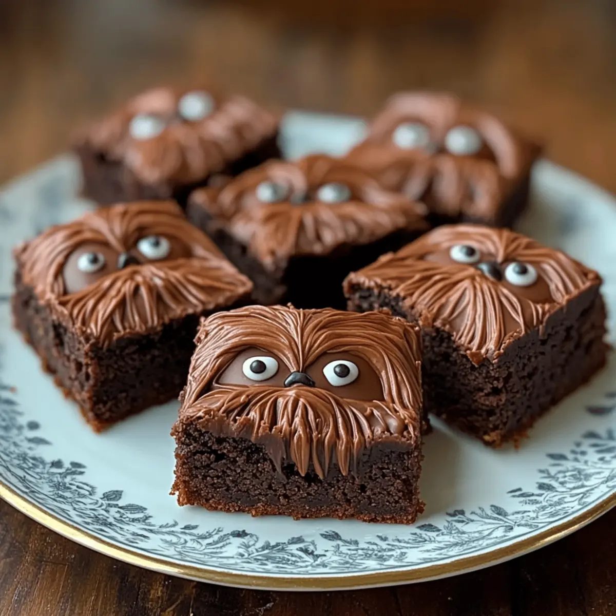 Chewbacca Brownies