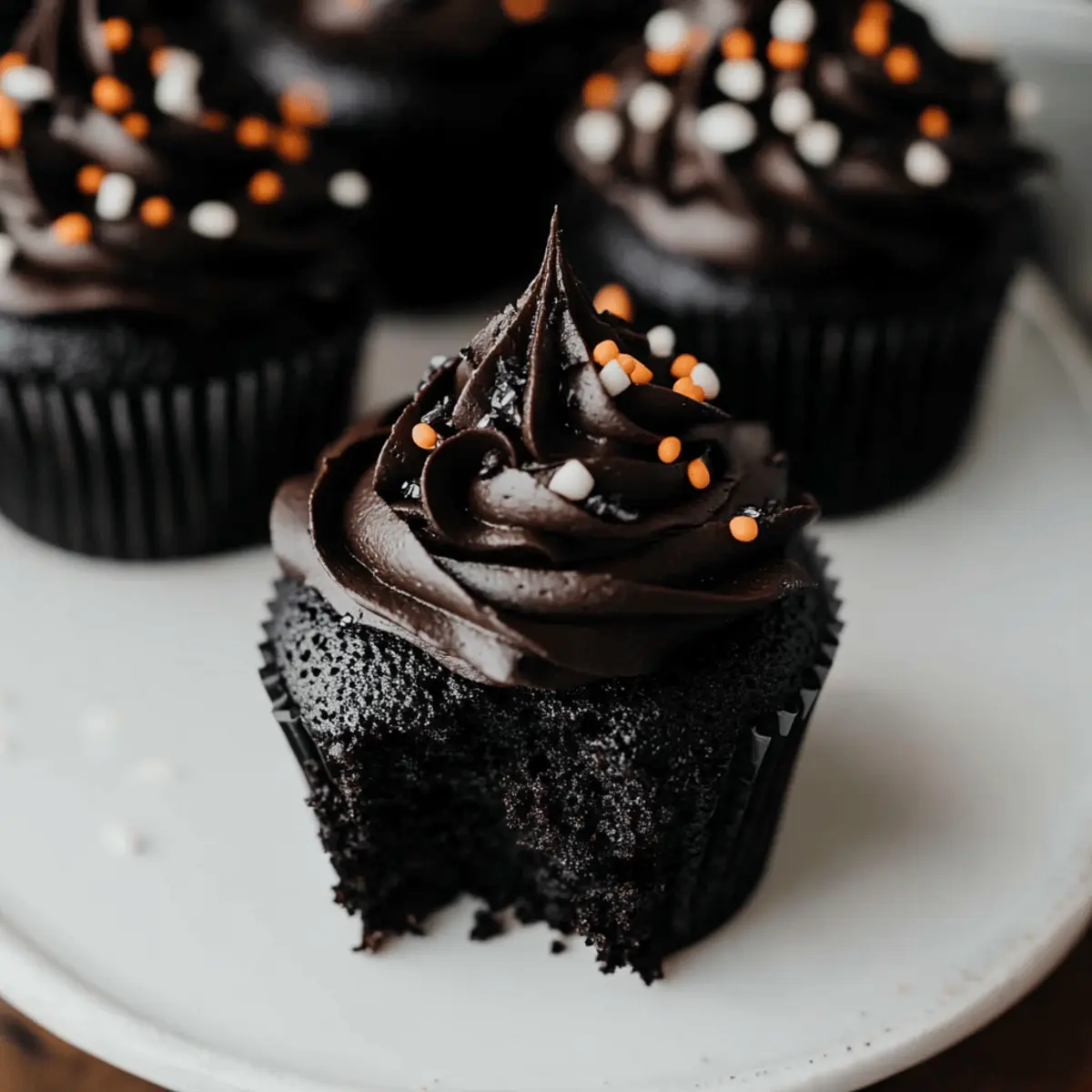 Black Velvet Cupcakes