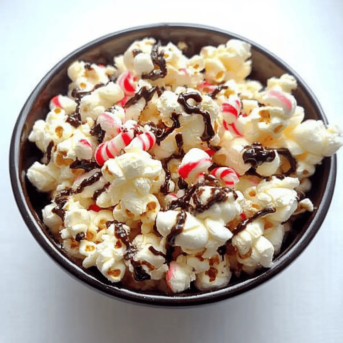 Peppermint Bark Popcorn