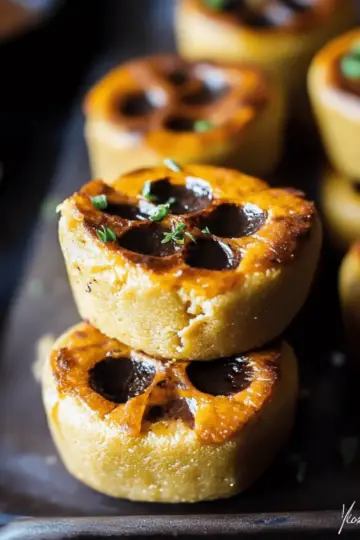 Mini Pumpkin Cheesecake Jack-O’-Lanterns
