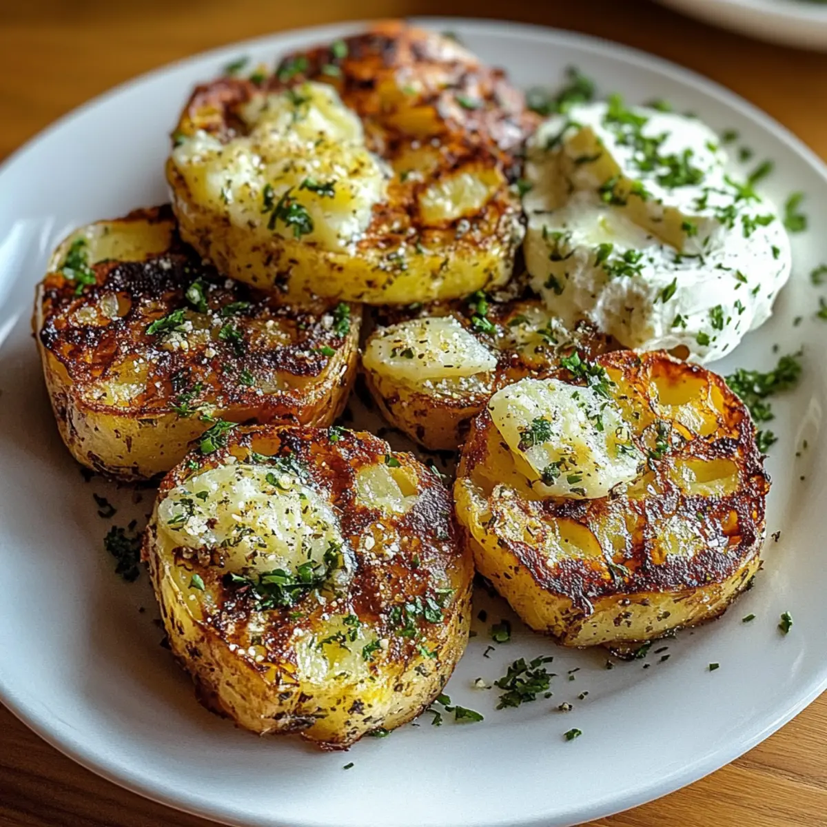 Baked Feta Potatoes