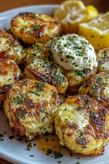 Baked Feta Potatoes