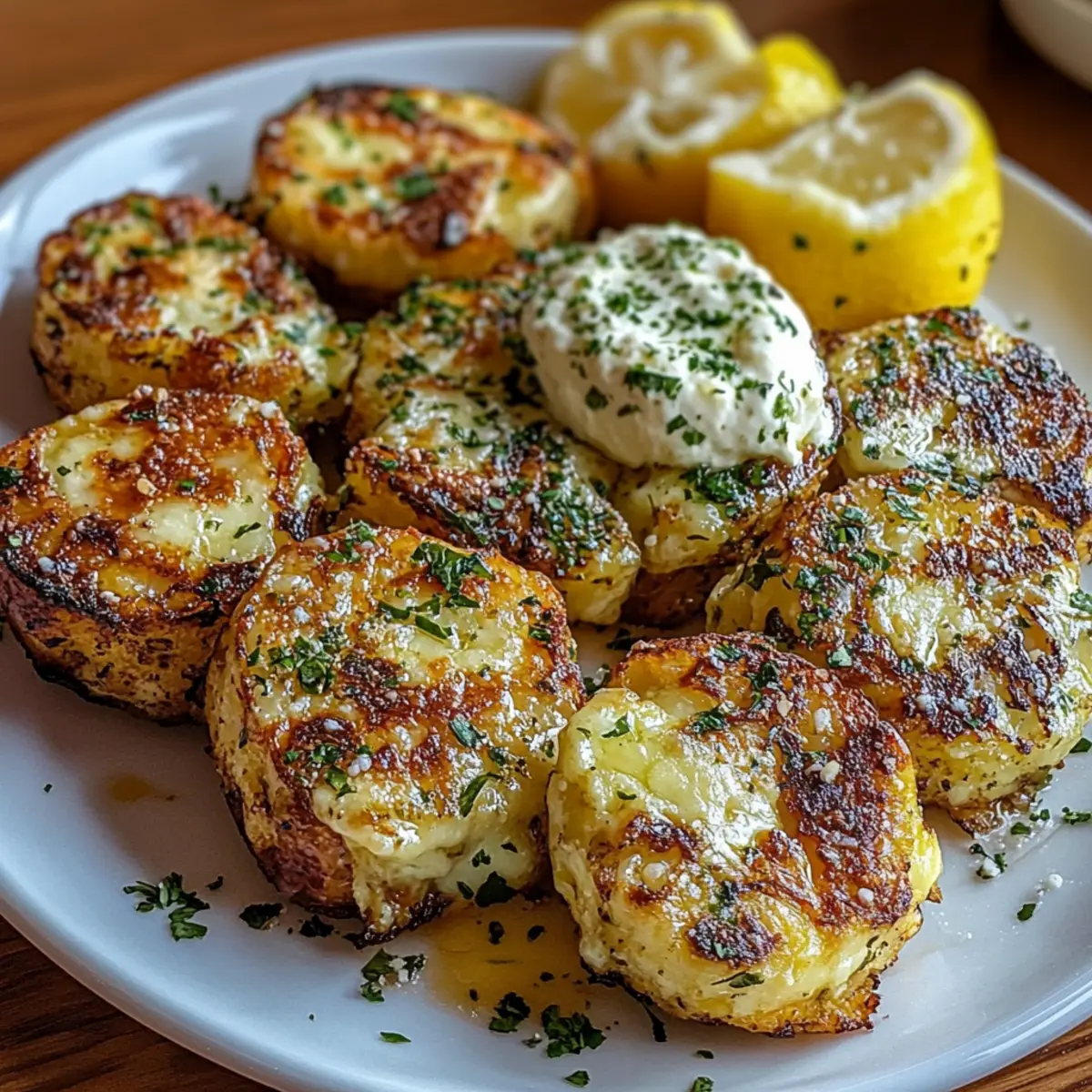 Baked Feta Potatoes