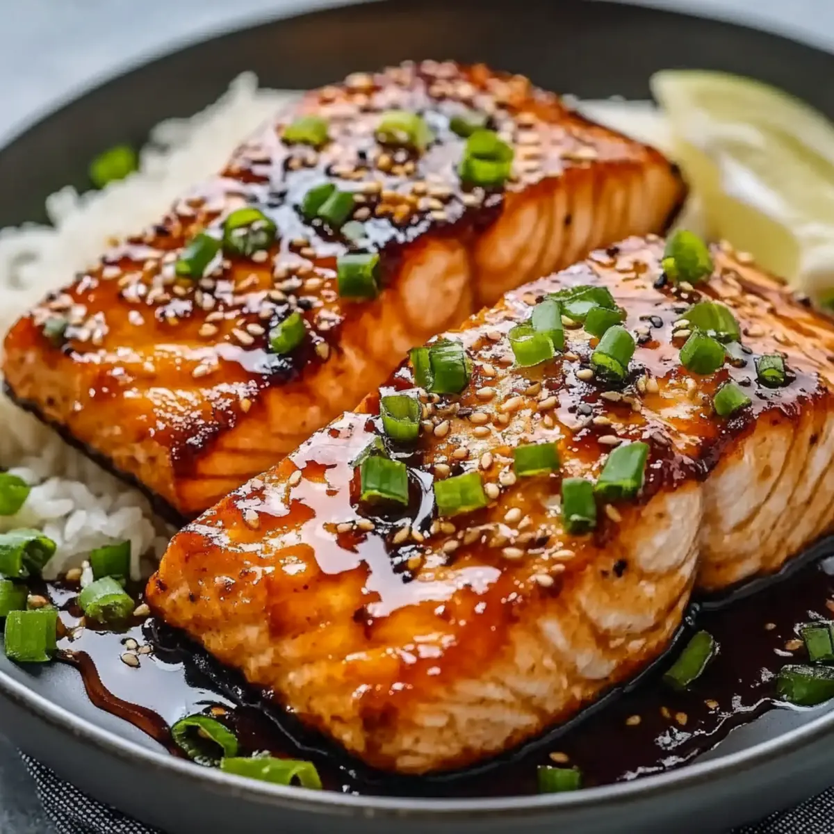 Baked Teriyaki Salmon