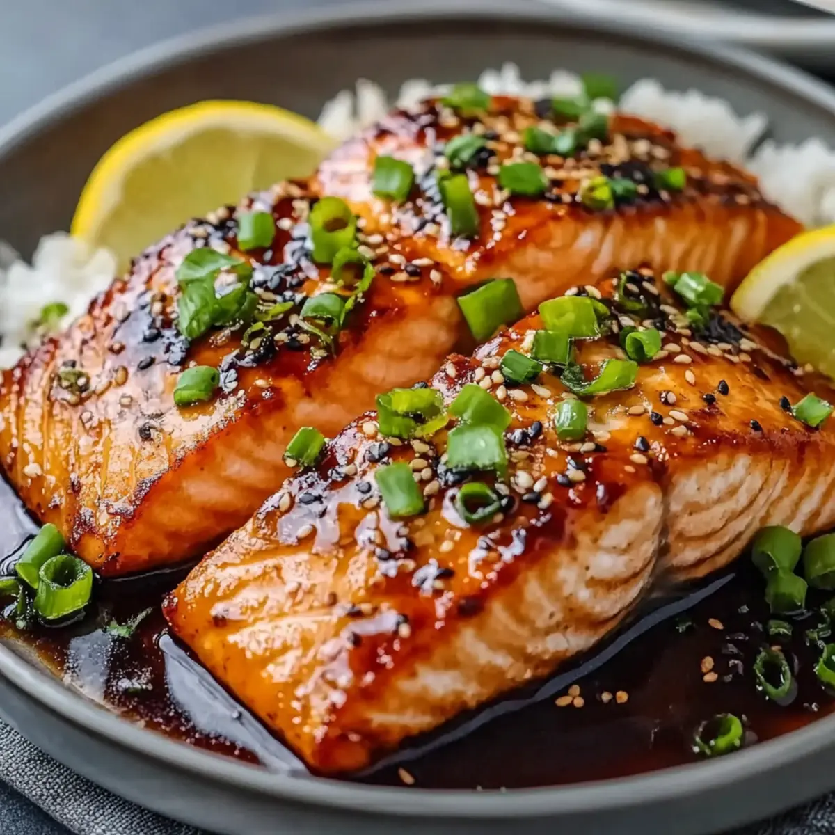 Baked Teriyaki Salmon