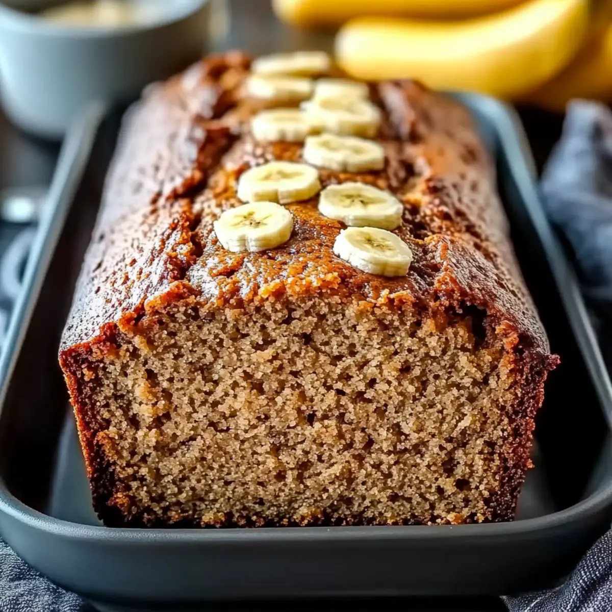 Banana Bread with Sour Cream