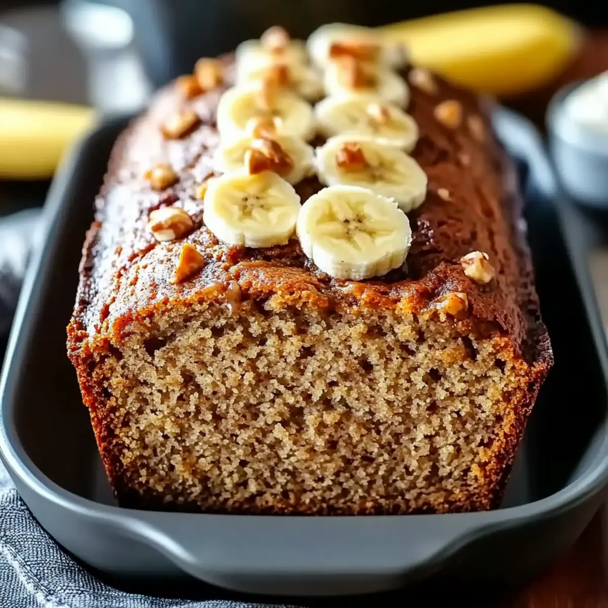 Banana Bread with Sour Cream