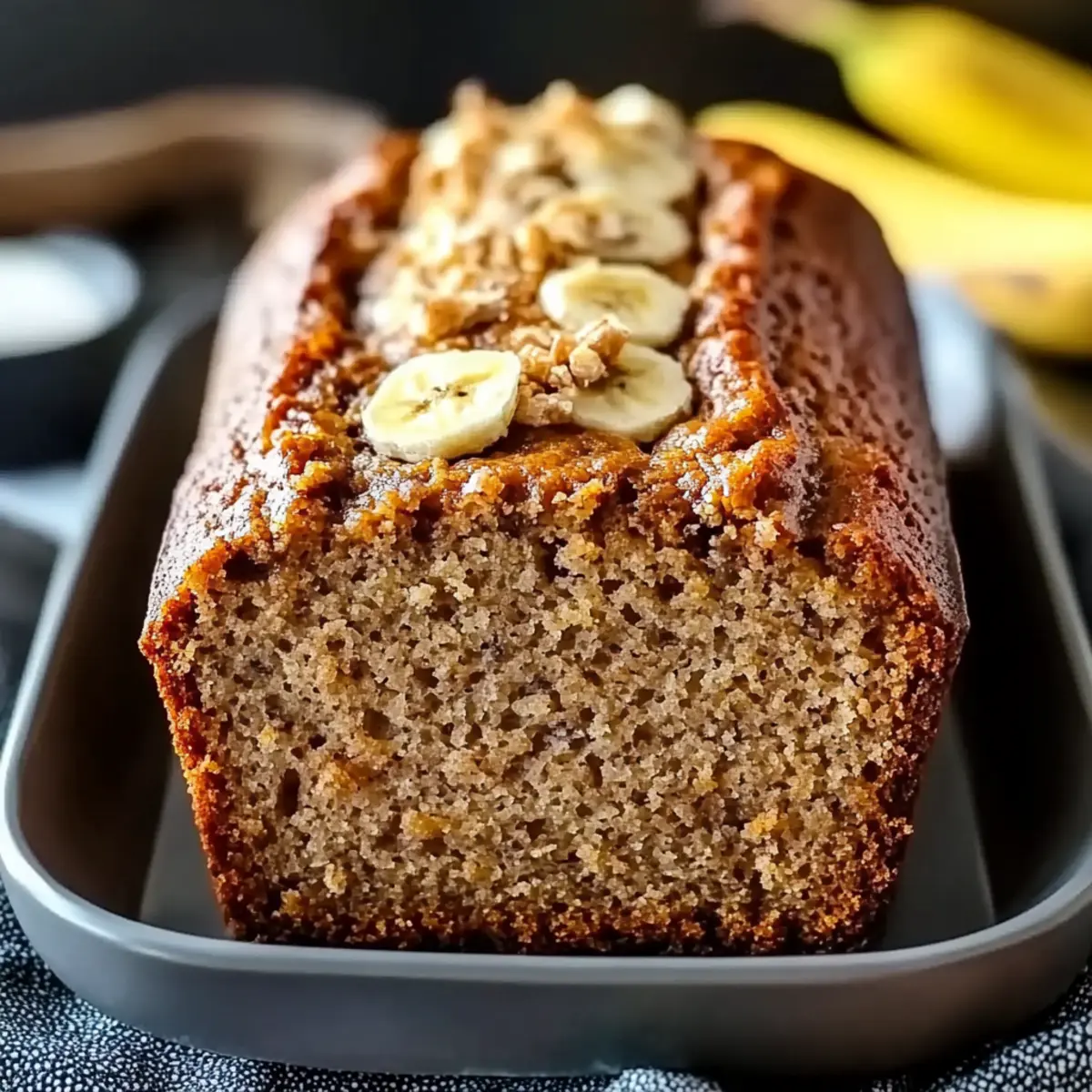 Banana Bread with Sour Cream