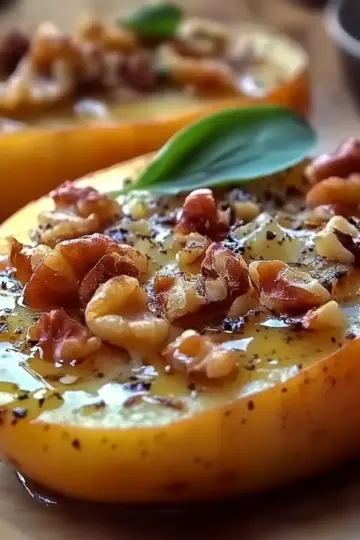 Blue Cheese Stuffed Pears