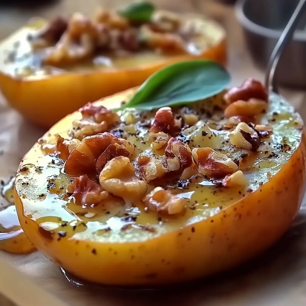 Blue Cheese Stuffed Pears