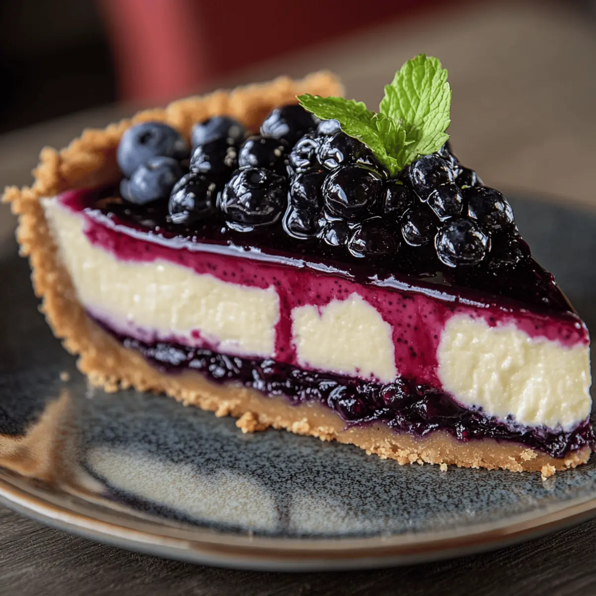 Blueberry Bliss Cheesecake