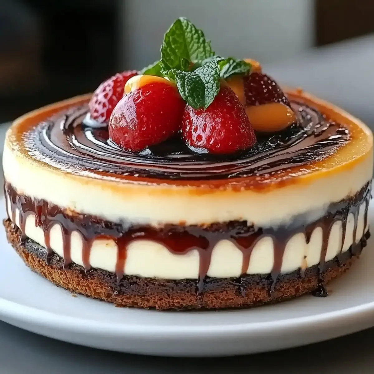 Brownie Cheesecake