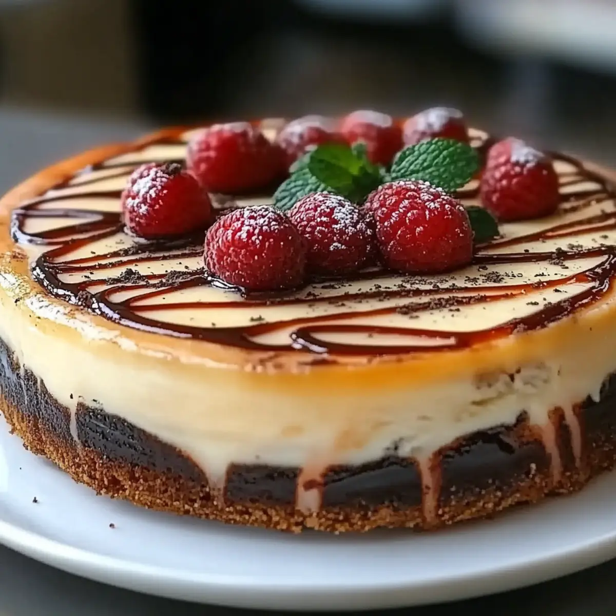 Brownie Cheesecake