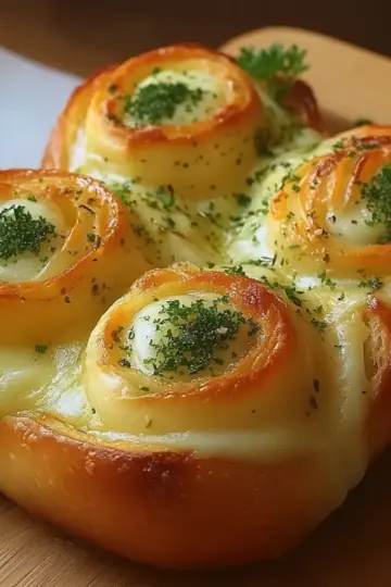 Buttery Cheese Garlic Rolls