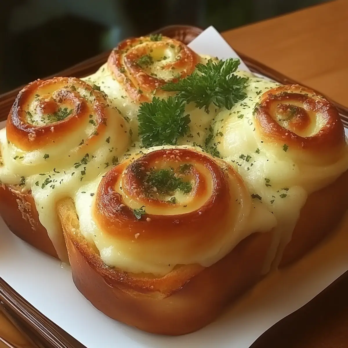 Buttery Cheese Garlic Rolls