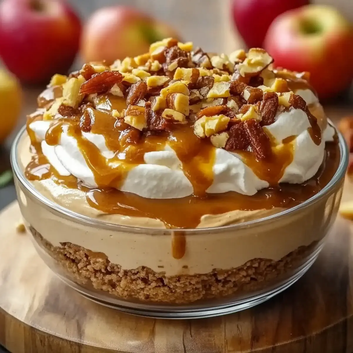 Caramel Apple Cheesecake Dip