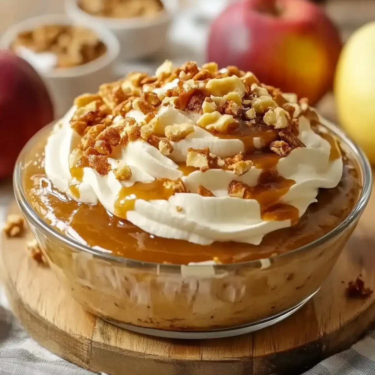Caramel Apple Cheesecake Dip