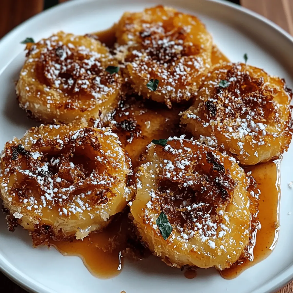Caramelized Baked Apple Samoas
