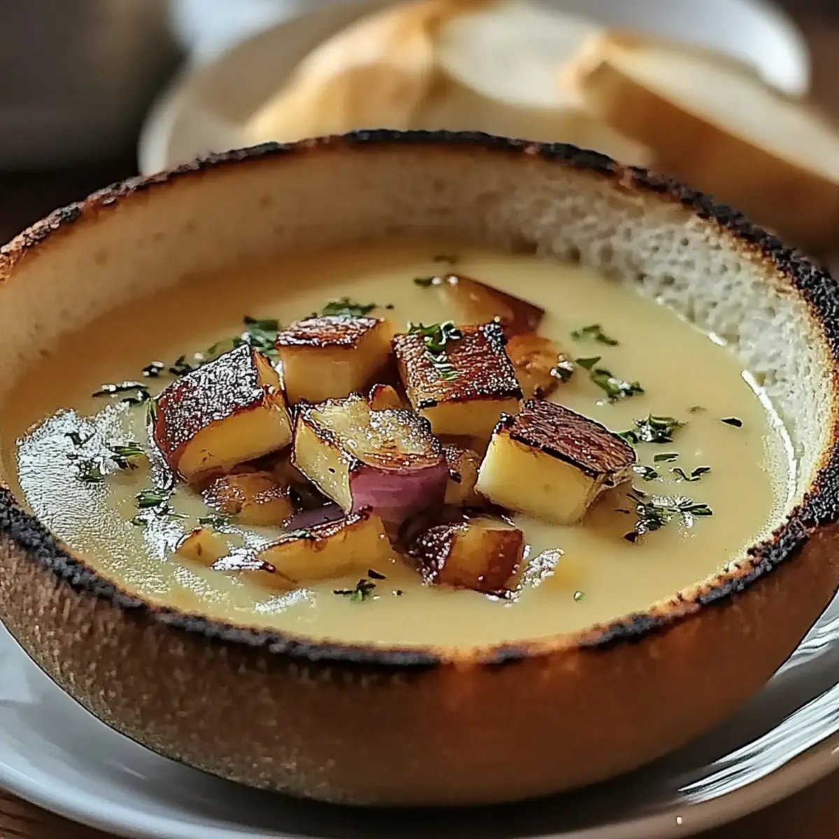 Country French Garlic Soup