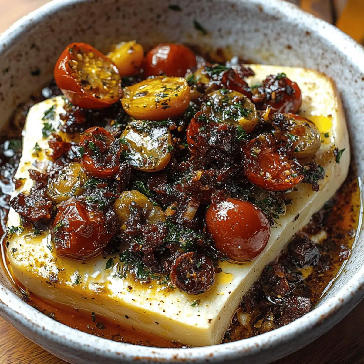 Creamy Baked Feta