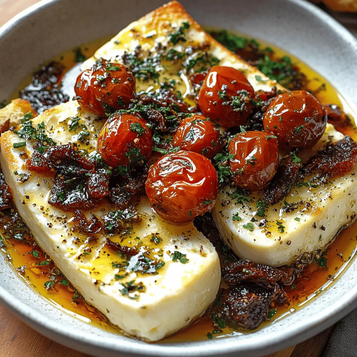 Creamy Baked Feta