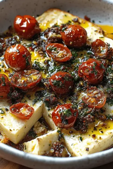 Creamy Baked Feta