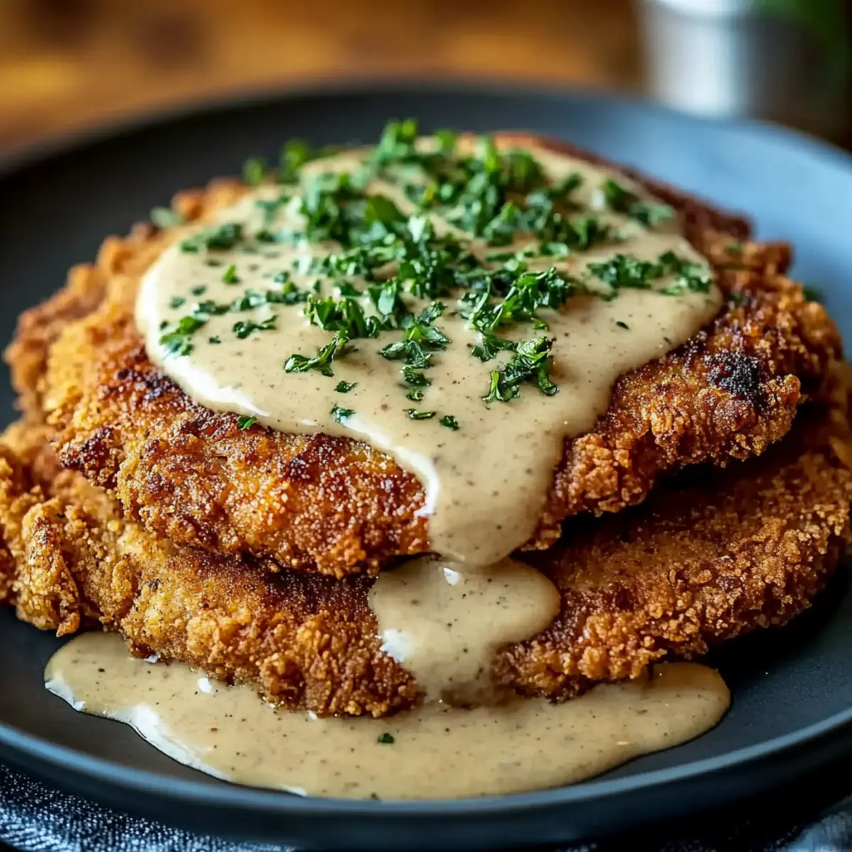 Crispy Buttermilk Chicken Fried Steak