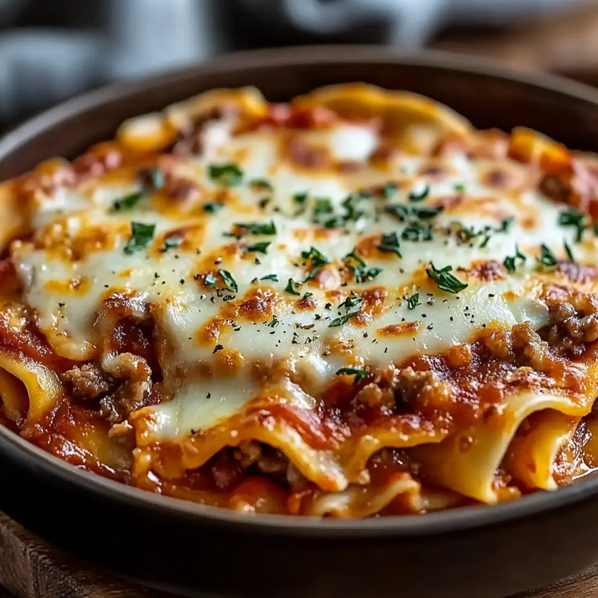 Crock Pot Lasagna Soup