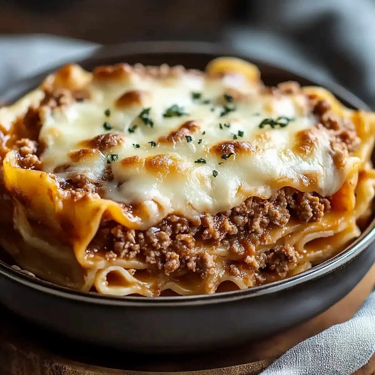 Crock Pot Lasagna Soup