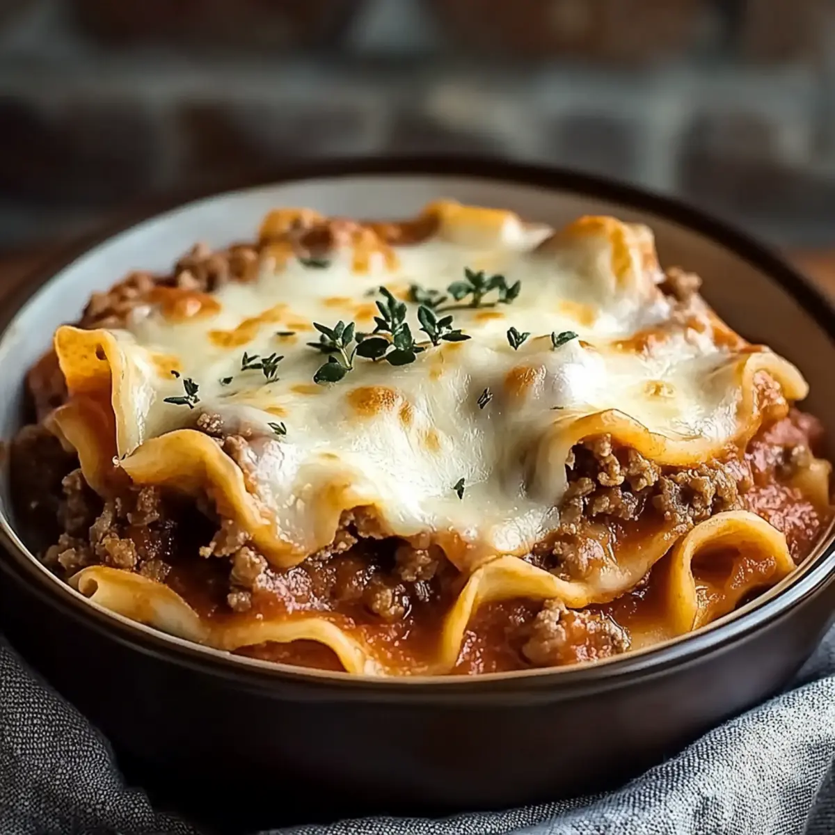 Crock Pot Lasagna Soup