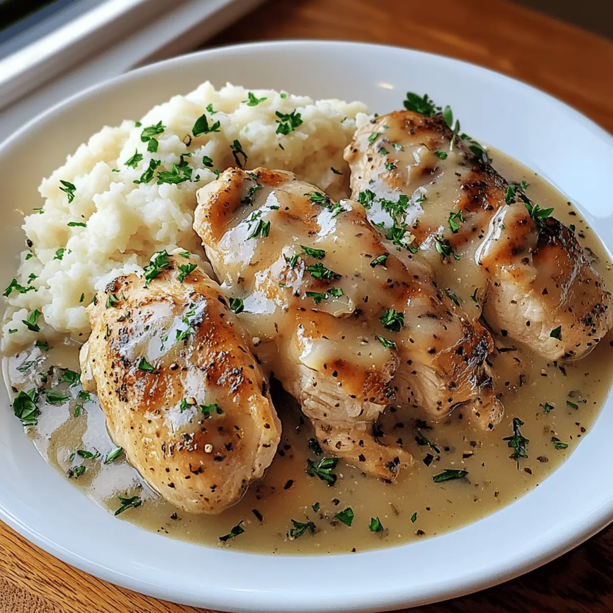 Crockpot Chicken and Gravy