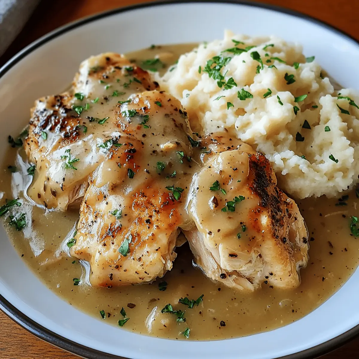 Crockpot Chicken and Gravy