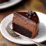 Dark Chocolate Mousse Cake