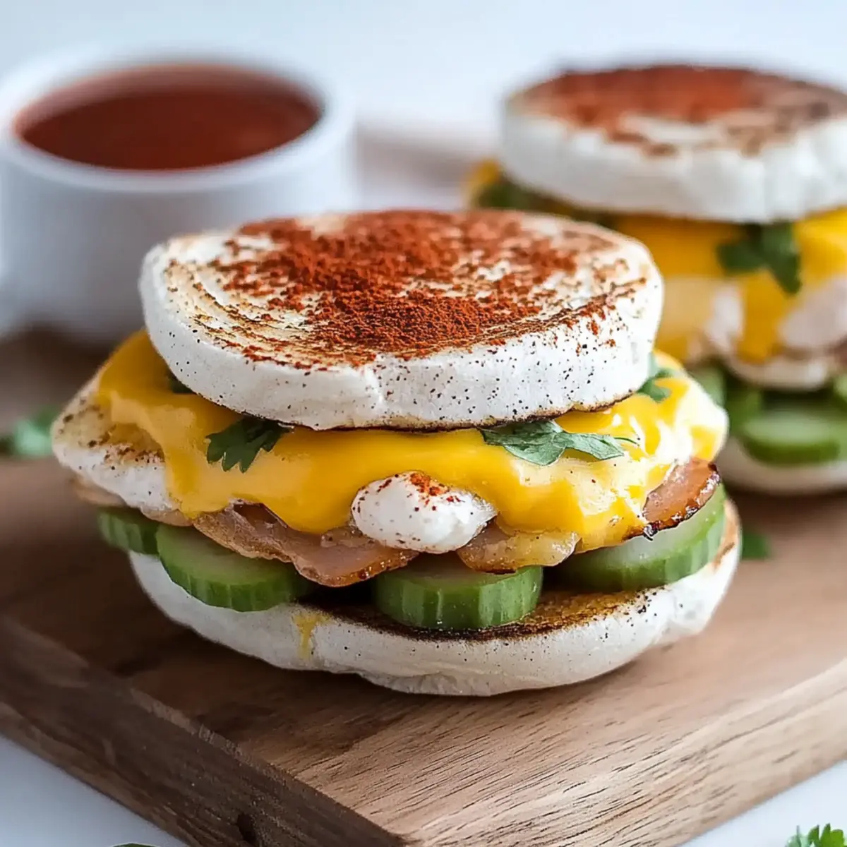 Freezer Breakfast Sandwiches