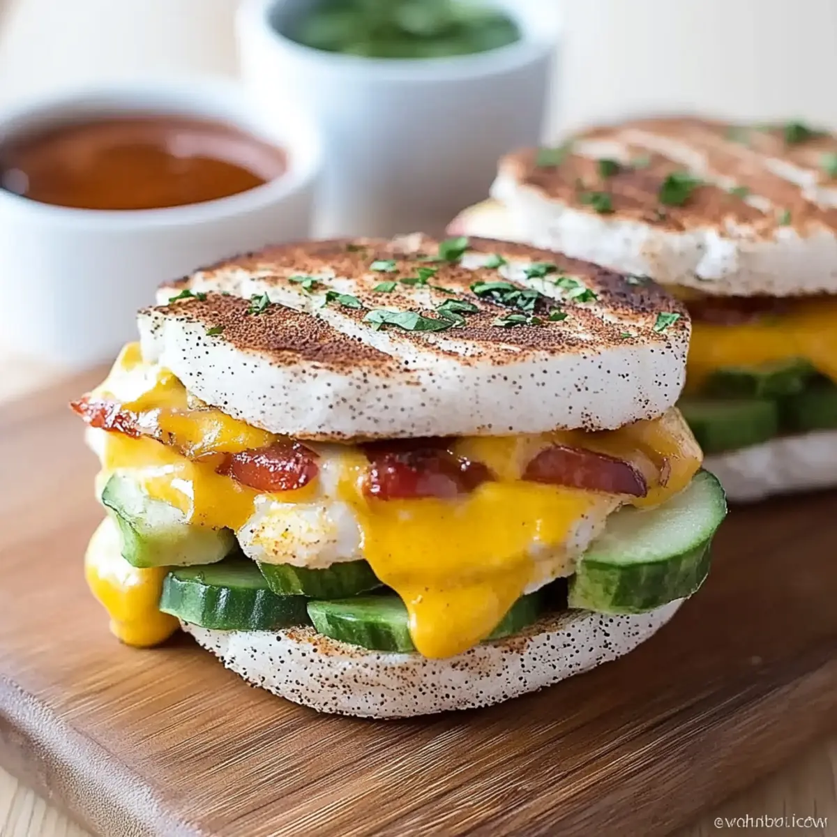 Freezer Breakfast Sandwiches