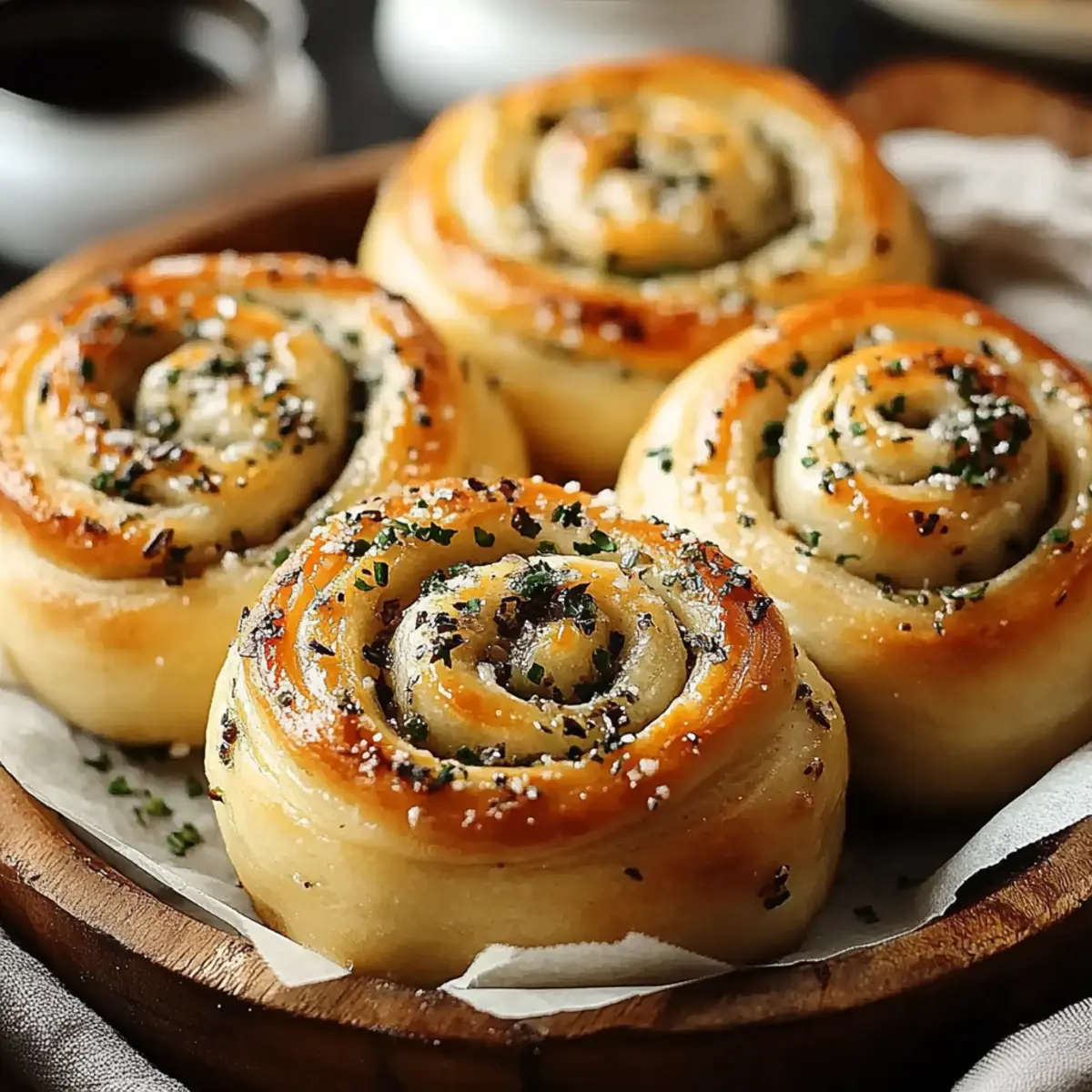 Garlic Swirl Rolls