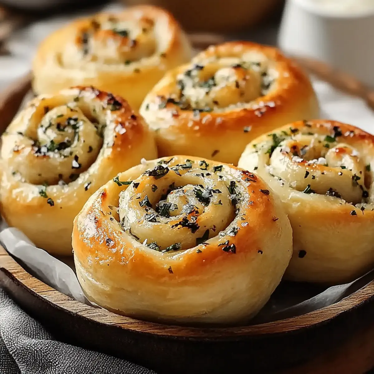 Garlic Swirl Rolls
