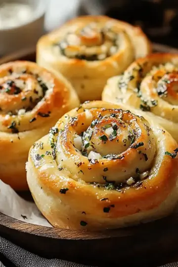 Garlic Swirl Rolls