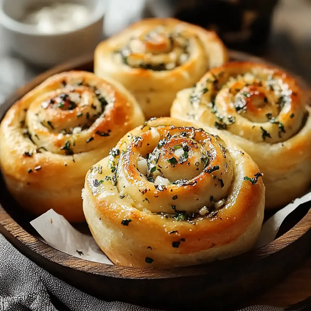 Garlic Swirl Rolls