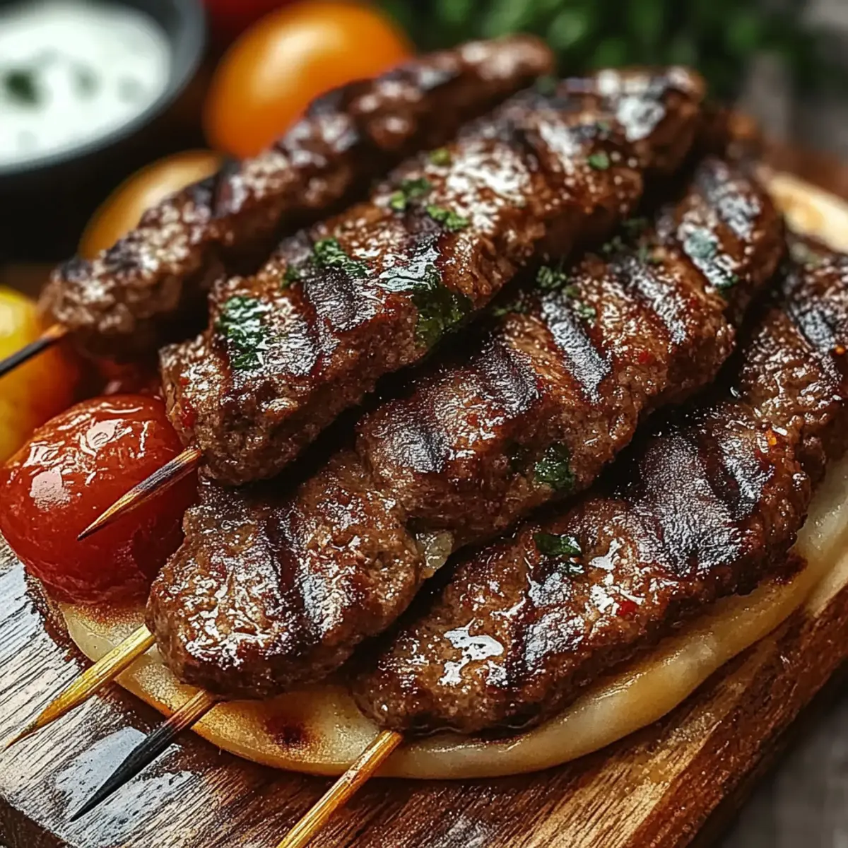 Greek Beef Souvlaki