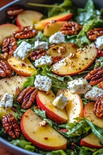 Harvest Honeycrisp Apple and Feta Salad