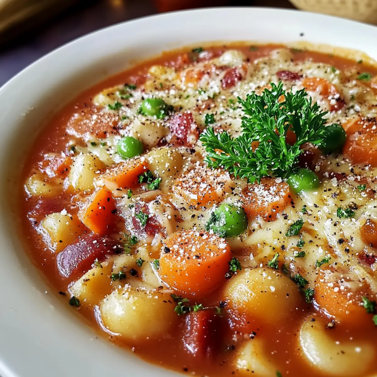 Italian Pasta Fagioli Soup