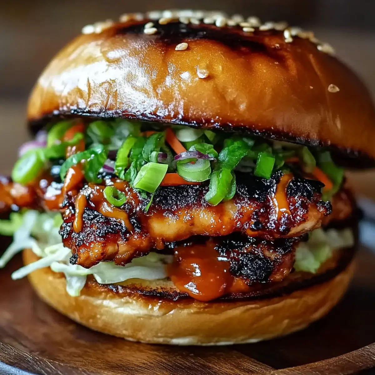 Korean BBQ Chicken Sandwich