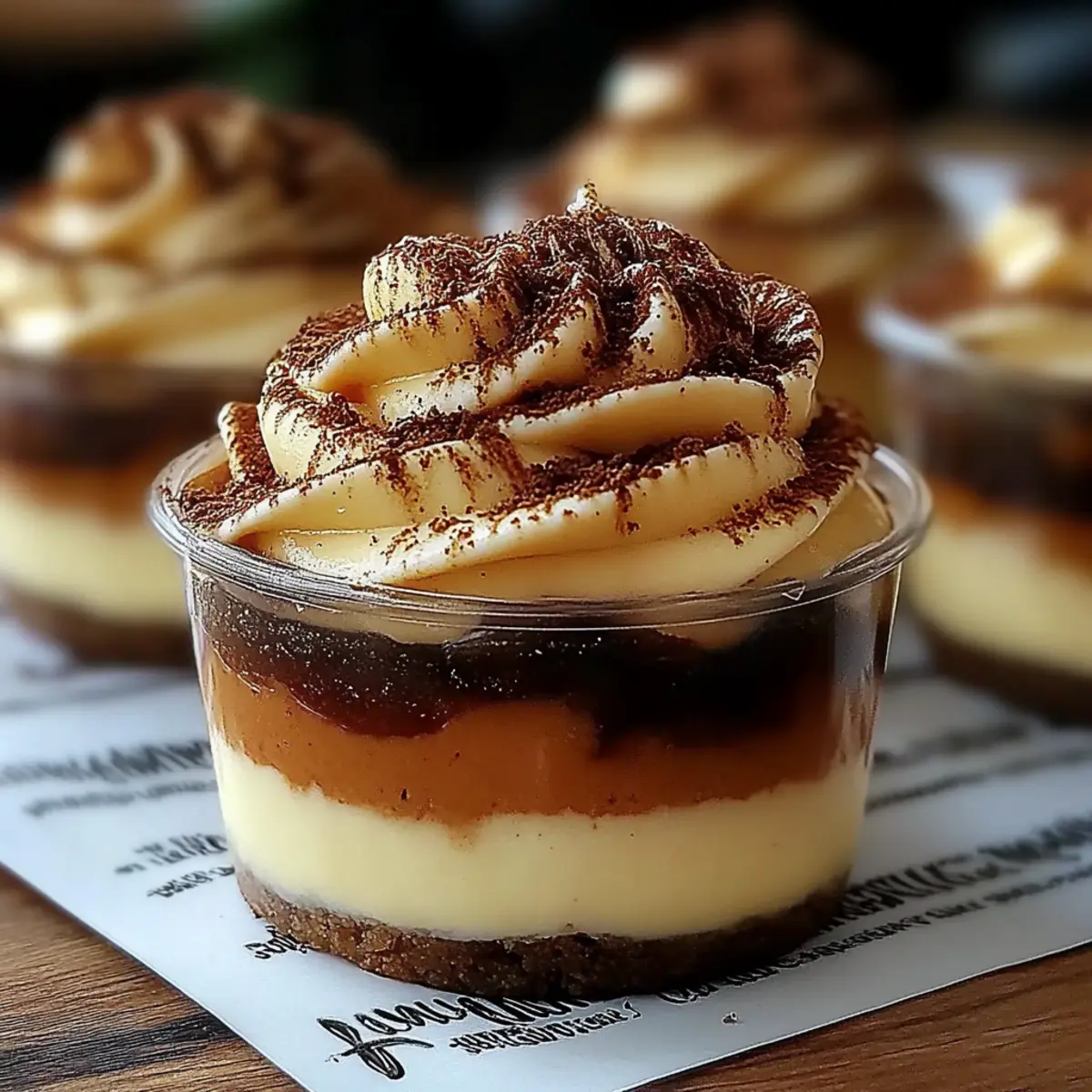 Mini Tiramisu Cups