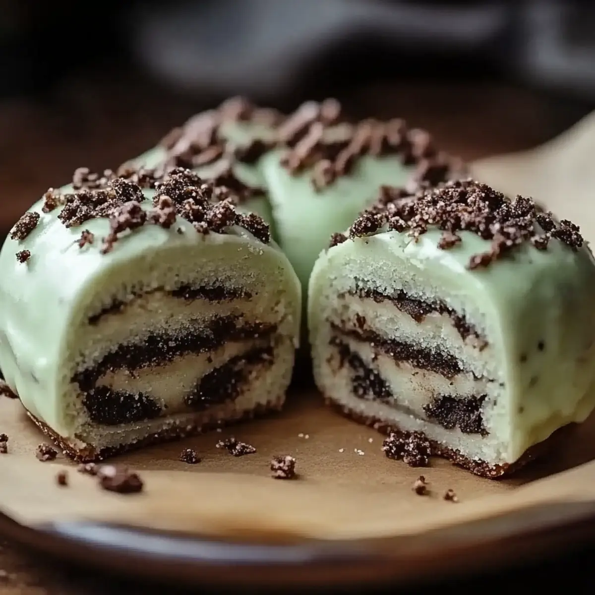 Mint Oreo Truffles
