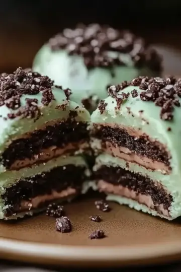 Mint Oreo Truffles