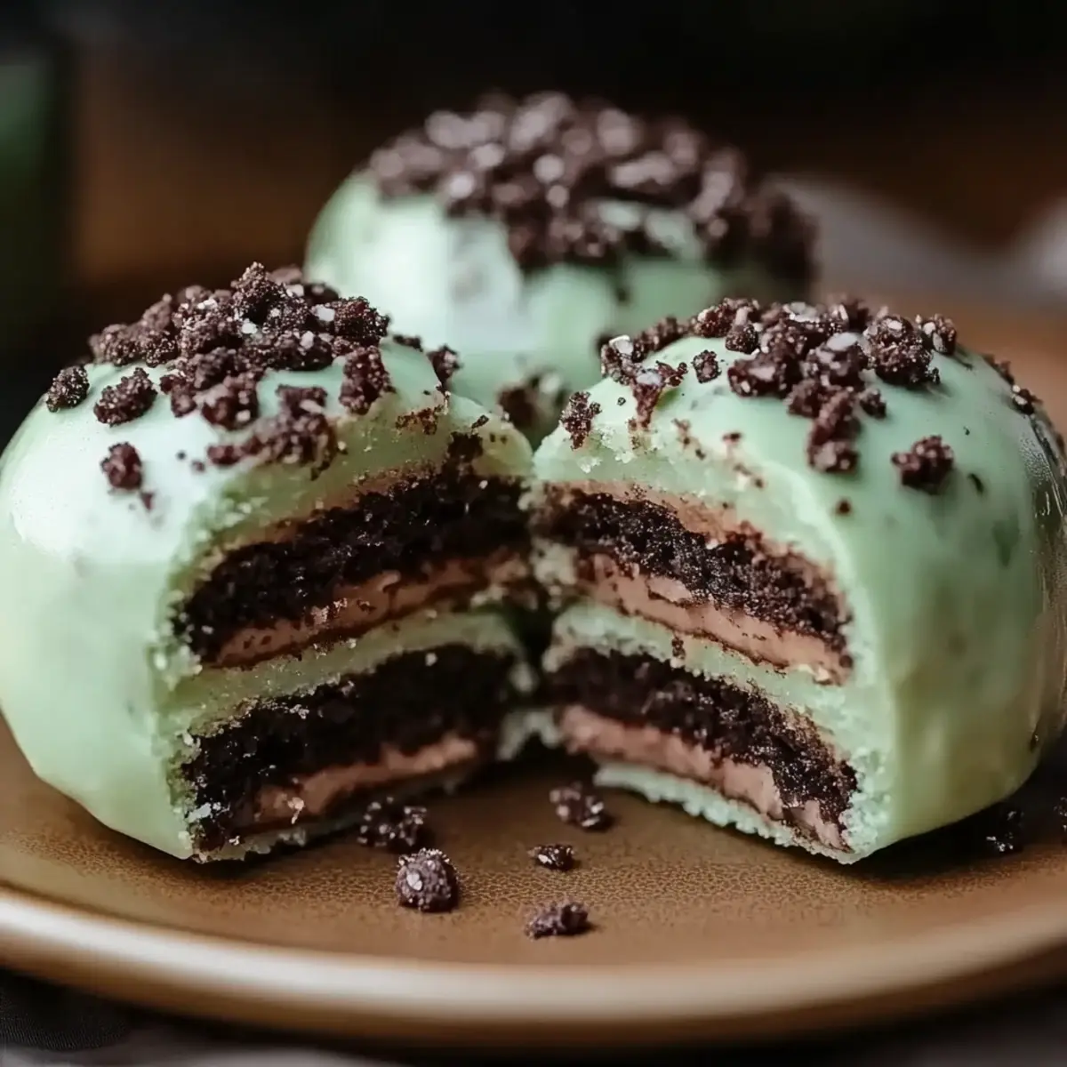 Mint Oreo Truffles