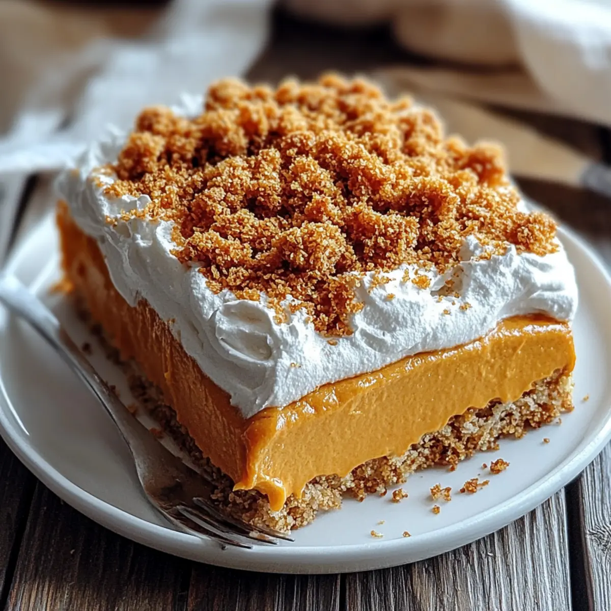 No Bake Pumpkin Spice Delight